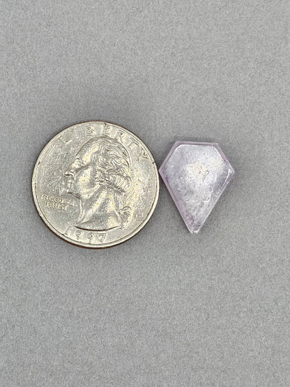 Amethyst Quartz Faceted Cabochon