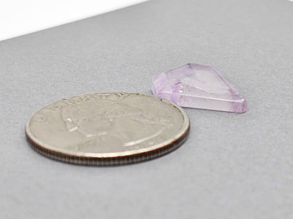 Amethyst Quartz Faceted Cabochon