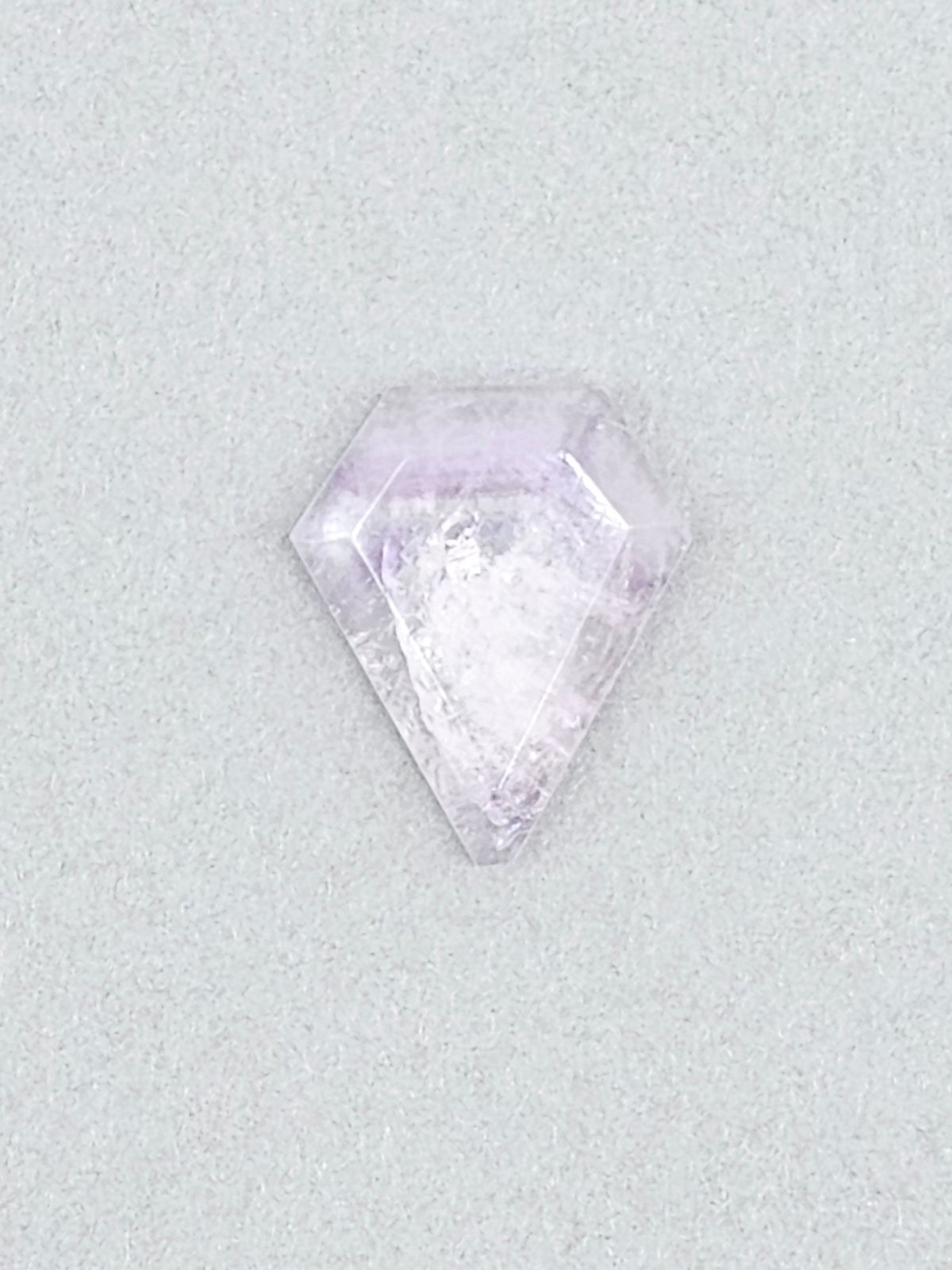 Amethyst Quartz Faceted Cabochon