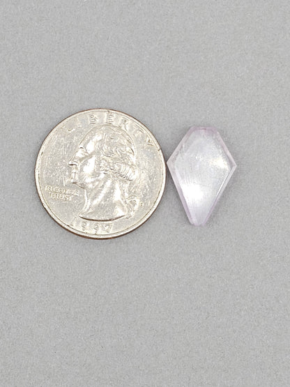 Amethyst Quartz Faceted Cabochon