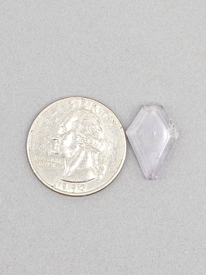 Amethyst Quartz Faceted Cabochon