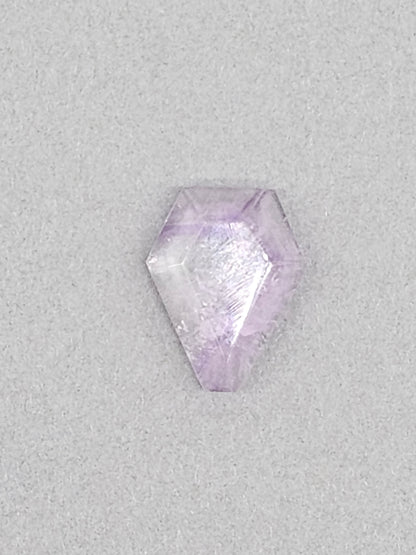 Amethyst Quartz Faceted Cabochon