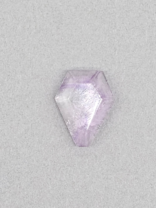 Amethyst Quartz Faceted Cabochon