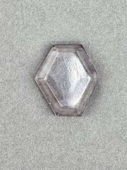 Amethyst Quartz Faceted Cabochon