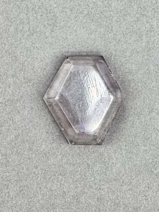 Amethyst Quartz Faceted Cabochon