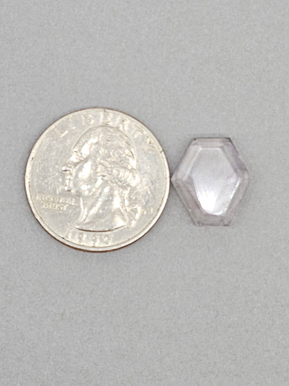 Amethyst Quartz Faceted Cabochon
