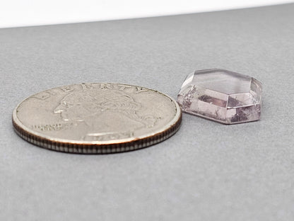 Amethyst Quartz Faceted Cabochon