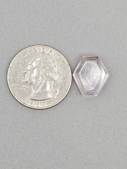 Amethyst Quartz Faceted Cabochon