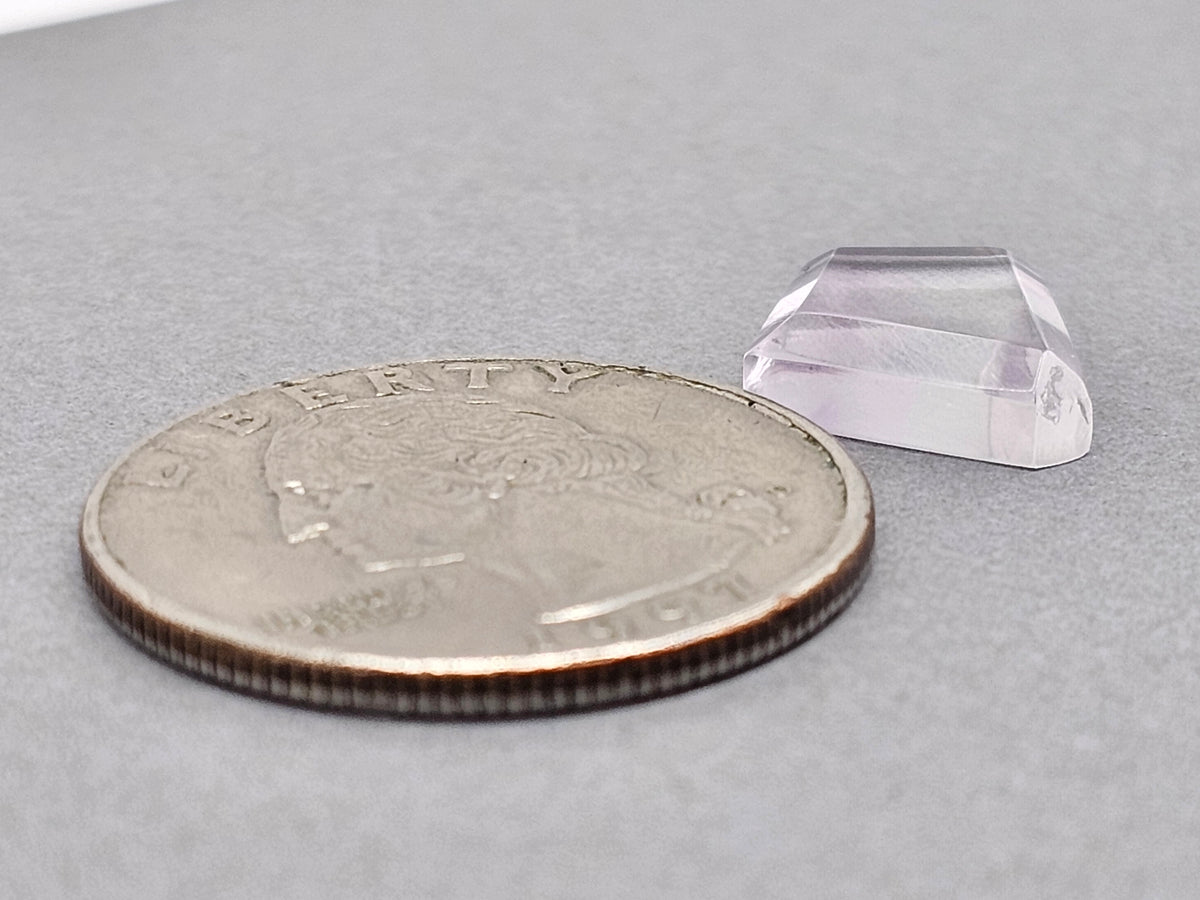 Amethyst Quartz Faceted Cabochon