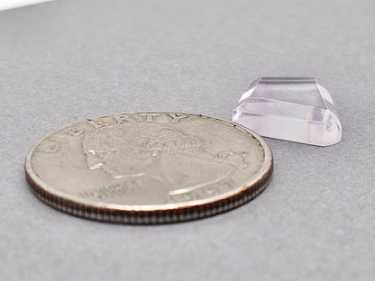 Amethyst Quartz Faceted Cabochon