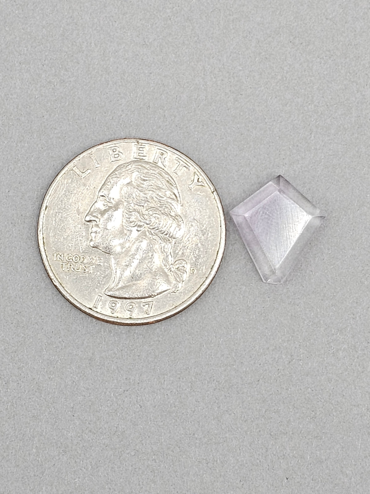 Amethyst Quartz Faceted Cabochon