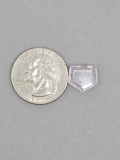 Amethyst Quartz Faceted Cabochon