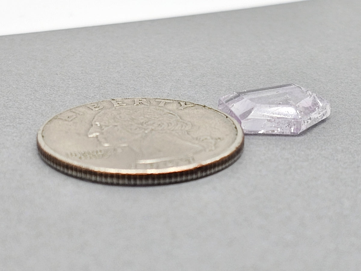 Amethyst Quartz Faceted Cabochon