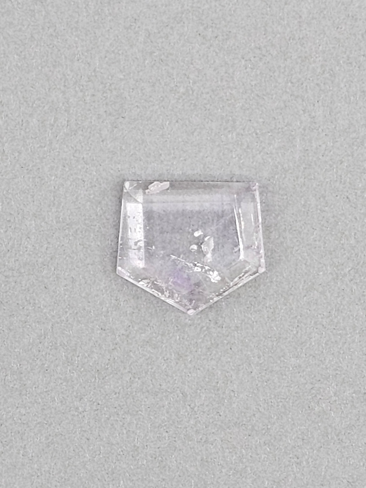 Amethyst Quartz Faceted Cabochon