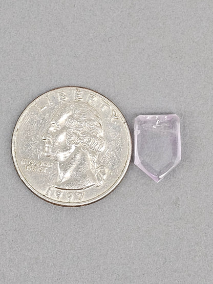 Amethyst Quartz Faceted Cabochon