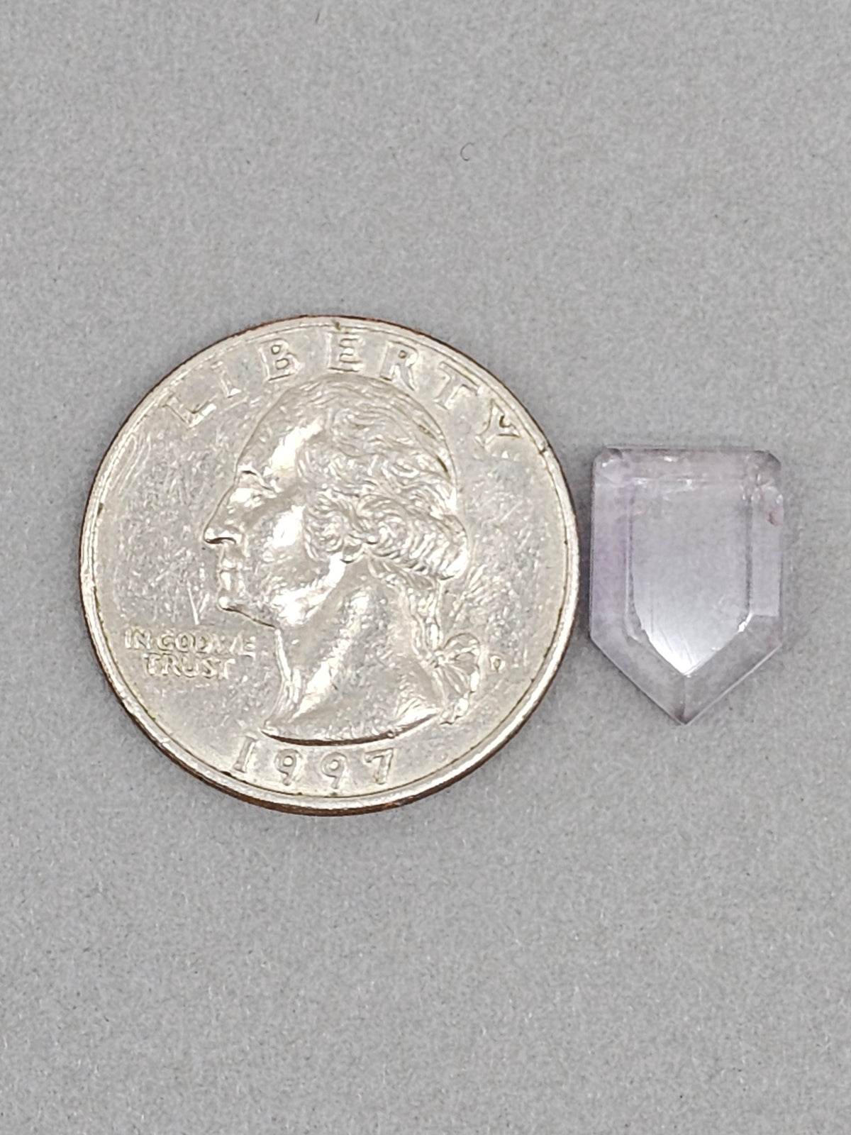Amethyst Quartz Faceted Cabochon