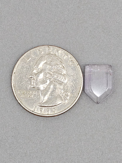 Amethyst Quartz Faceted Cabochon