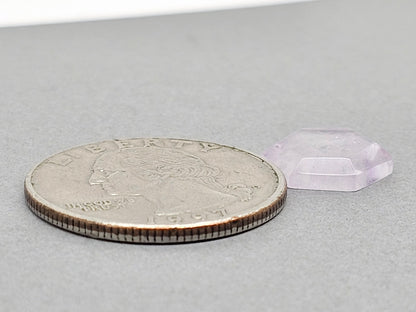 Amethyst Quartz Faceted Cabochon