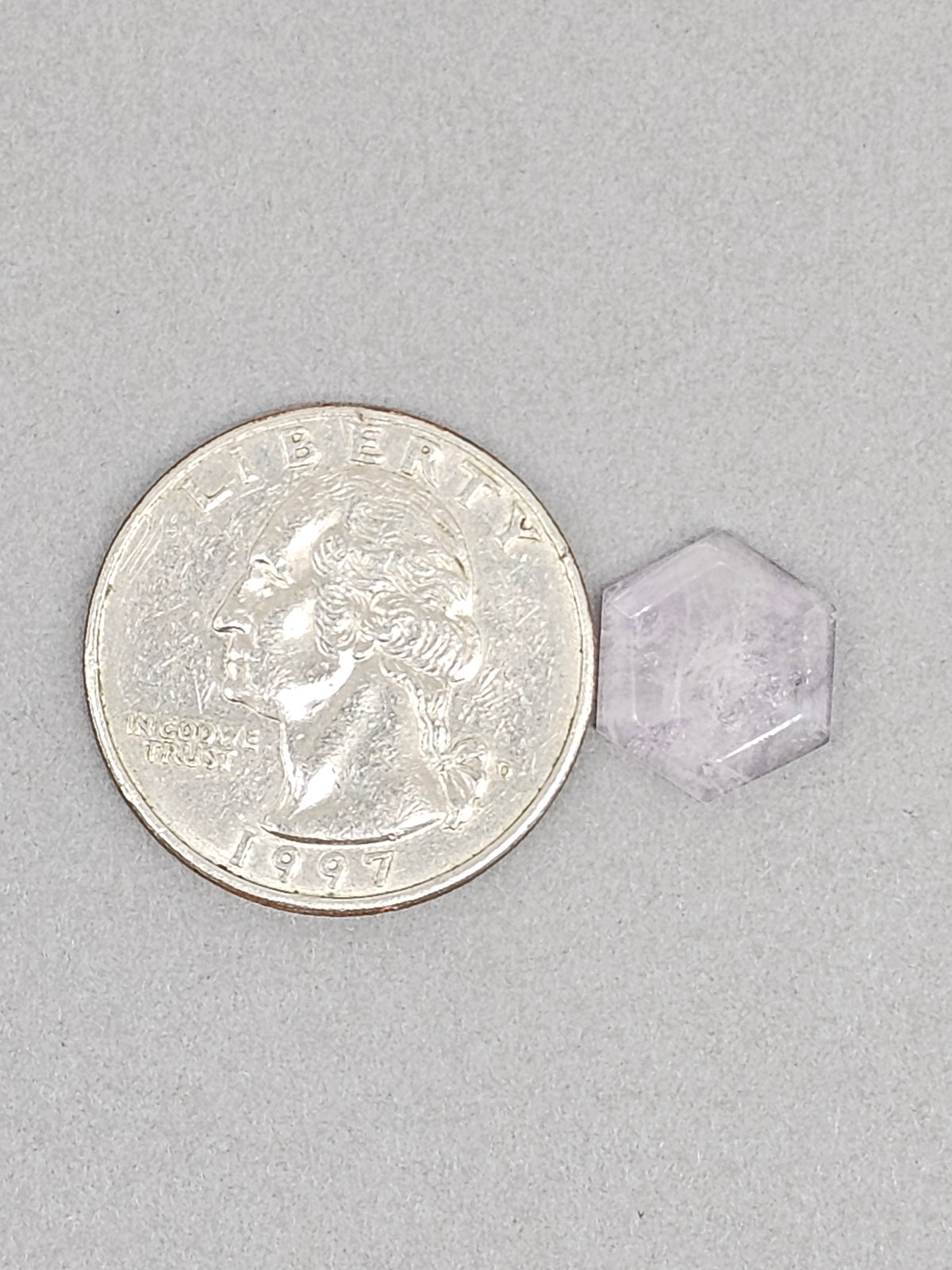 Amethyst Quartz Faceted Cabochon
