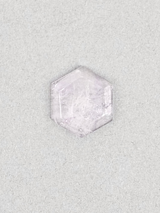 Amethyst Quartz Faceted Cabochon
