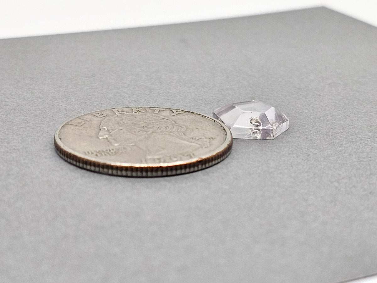 Amethyst Quartz Faceted Cabochon