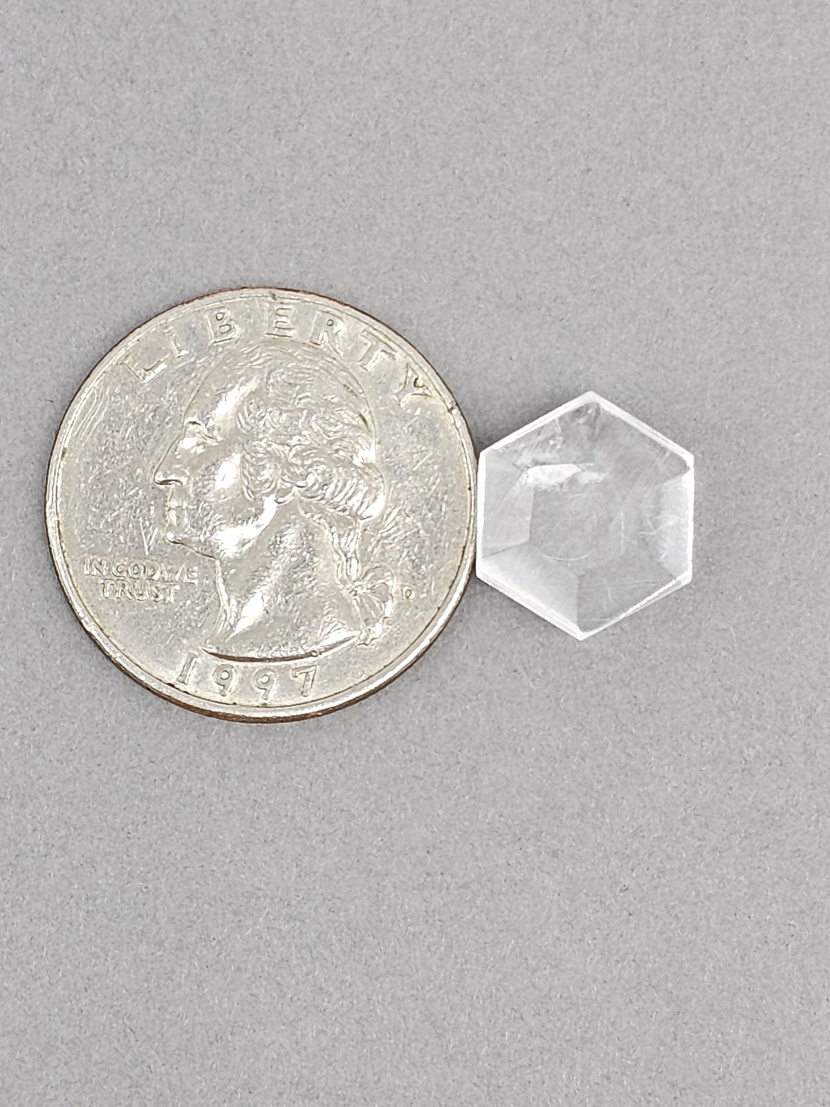 Quartz Geometric cabochon
