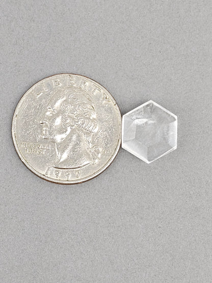 Quartz Geometric cabochon