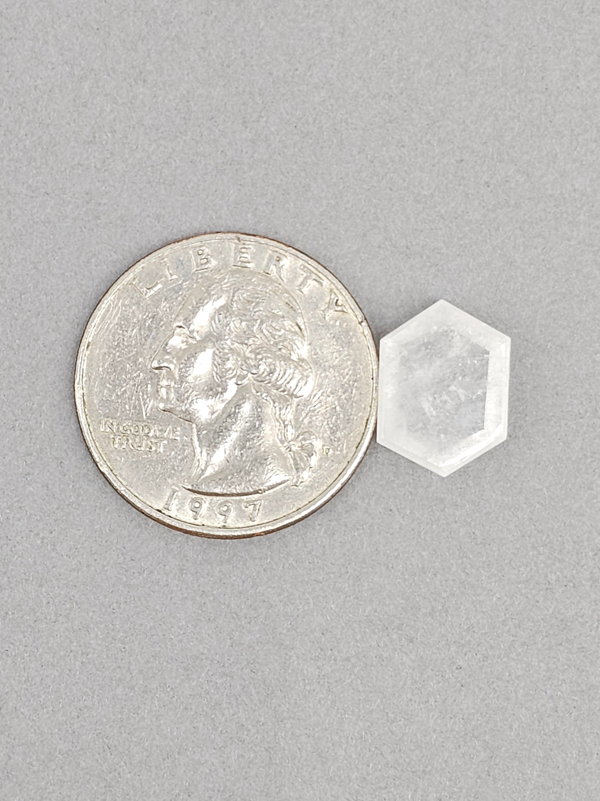 Quartz Geometric cabochon