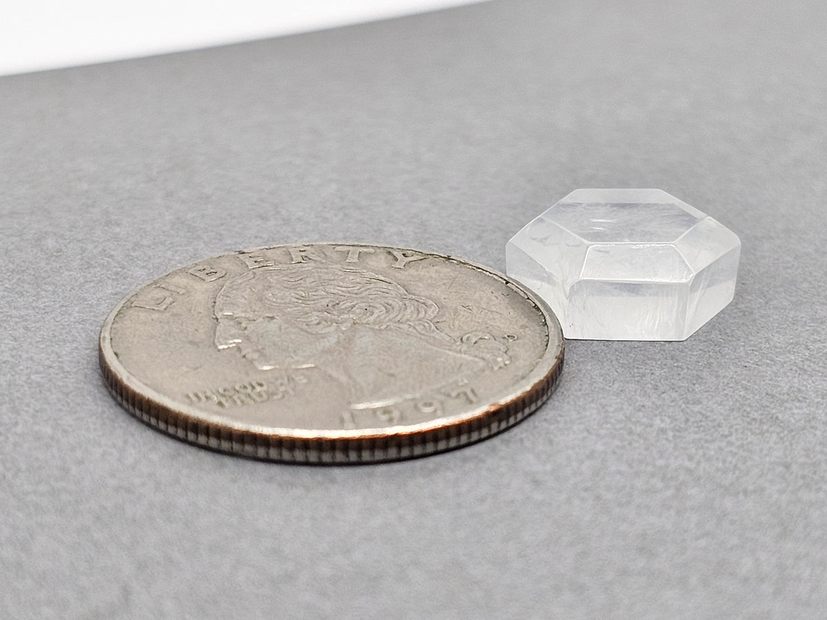 Quartz Geometric cabochon