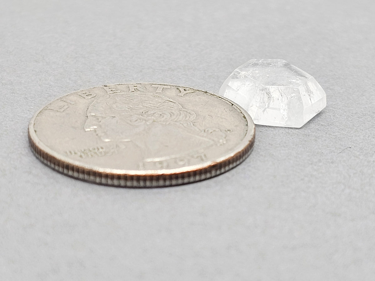 Quartz Geometric cabochon