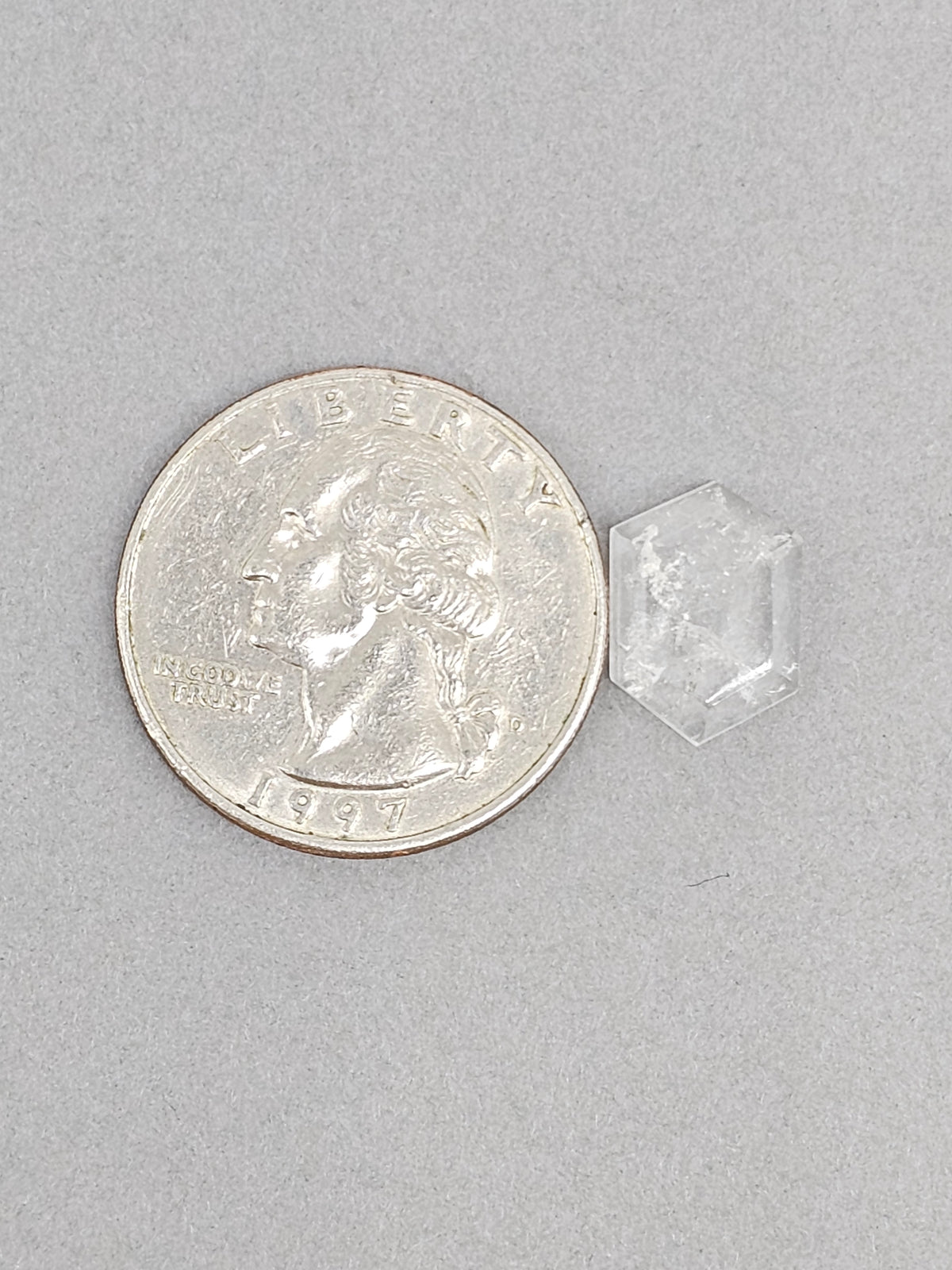 Quartz Geometric cabochon