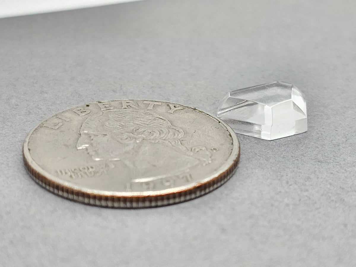 Quartz Geometric cabochon