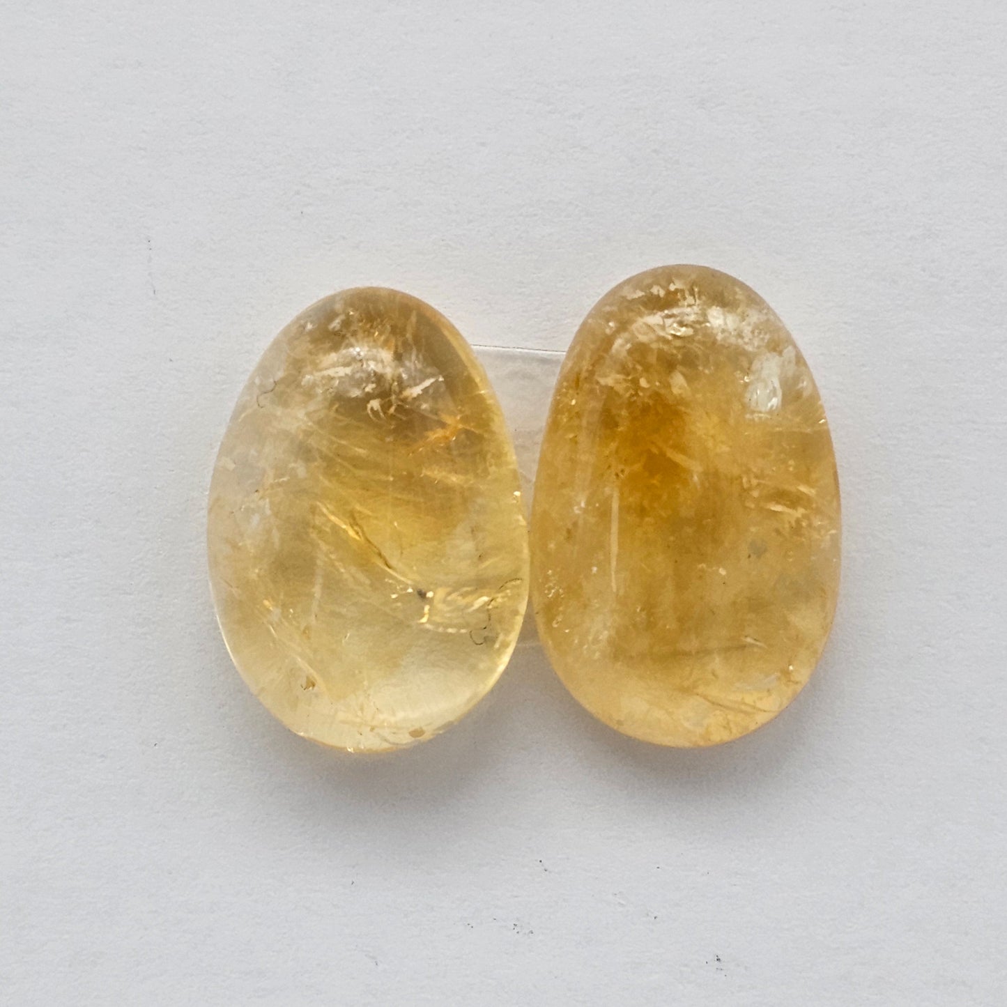 Citrine Silica Cabochon Set