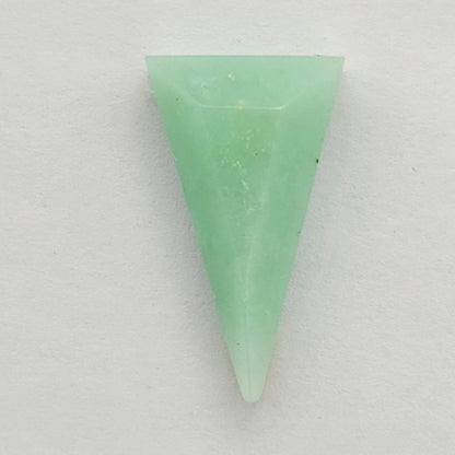 Chrysoprase Long Triangle Cabochon