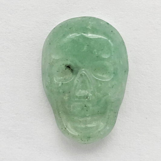 Aventurine Skull Cabochon