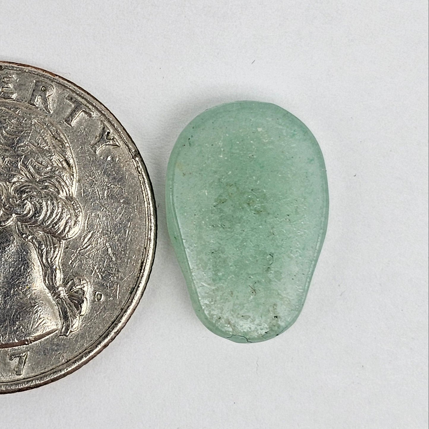 Aventurine Skull Cabochon