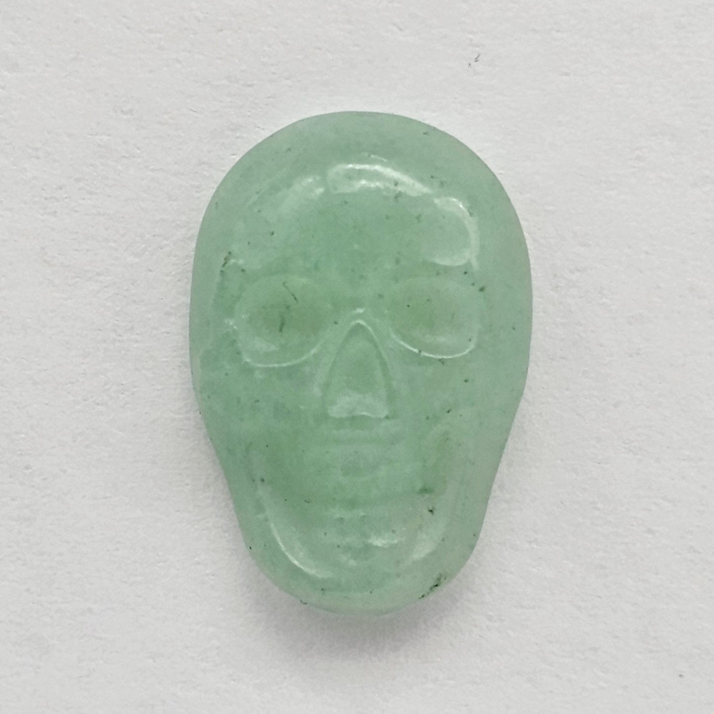 Aventurine Skull Cabochon