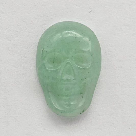 Aventurine Skull Cabochon
