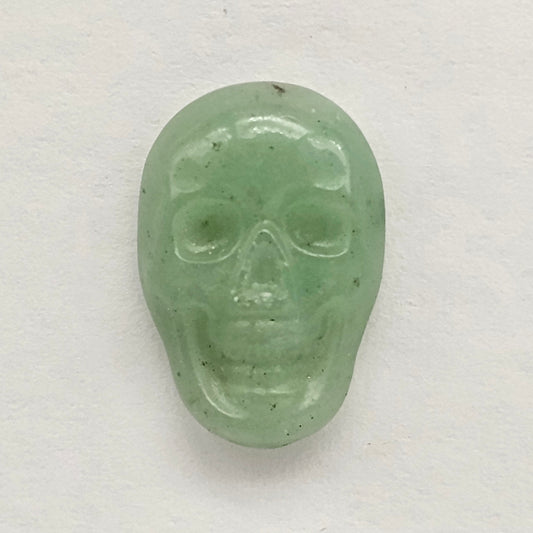 Aventurine Skull Cabochon