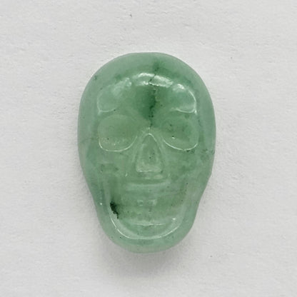 Aventurine Skull Cabochon