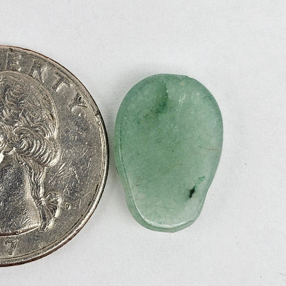 Aventurine Skull Cabochon