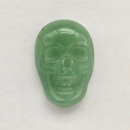 Aventurine Skull Cabochon