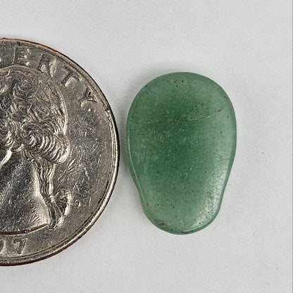 Aventurine Skull Cabochon