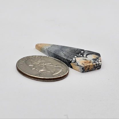 Maligano Jasper cabochon pair
