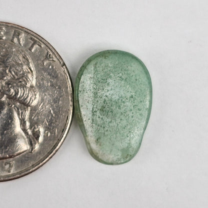 Aventurine Skull Cabochon