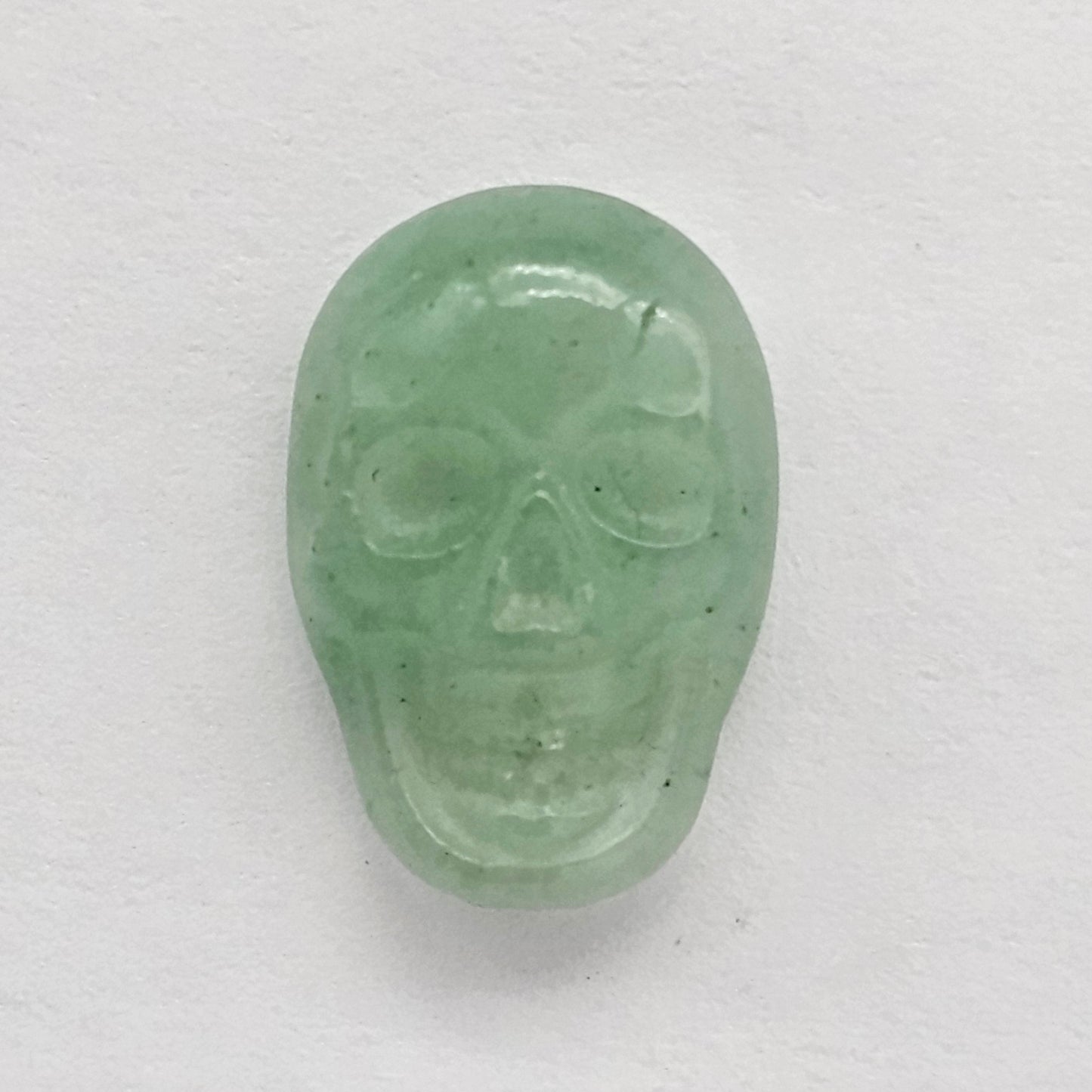 Aventurine Skull Cabochon