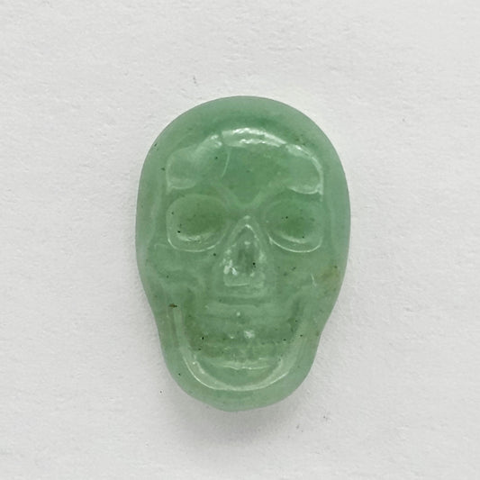 Aventurine Skull Cabochon