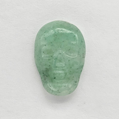 Aventurine Skull Cabochon