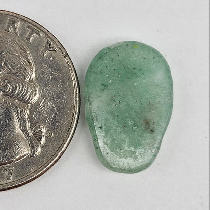 Aventurine Skull Cabochon