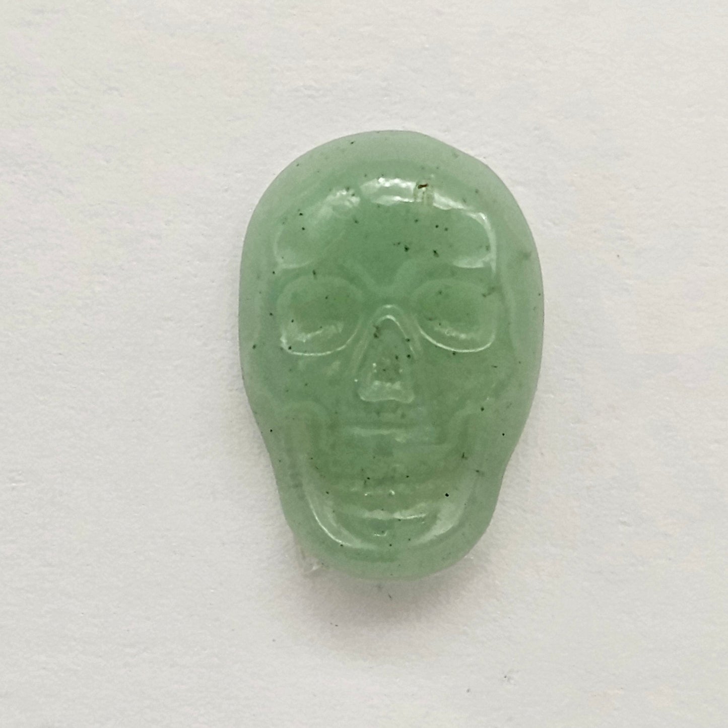 Aventurine Skull Cabochon